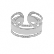 Ringe aus Stainless Steel - Rostfreiem Stahl Silber