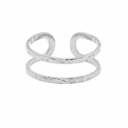 Ringe aus Stainless Steel - Rostfreiem Stahl Silber
