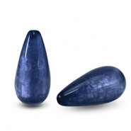 Polaris Elements Perlen tropfenform Polmo Peacoat blue