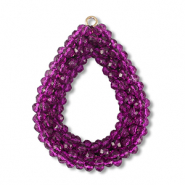 Top Facett Anh&auml;nger Tropfen &nbsp;Tillandsia purple