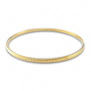 Armb&auml;nder aus Stainless Steel - Rostfreiem Stahl Gold