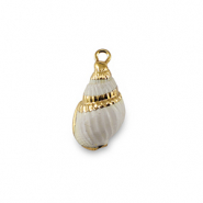 Muschel Anh&auml;nger Specials Creamy white-gold