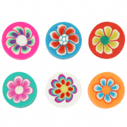 Polymer Perlen Blume Multicolour