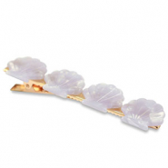 Haarschmuck Haarspang H&uuml;lse Lilac