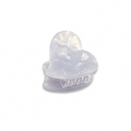 Haarschmuck Haarklemme Herz Lilac