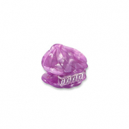 Haarschmuck Haarklemme H&uuml;lse Purple