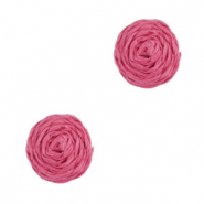 Bast Anh&auml;nger 12mm Fuchsia