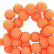 6 mm Acrylperlen Orange