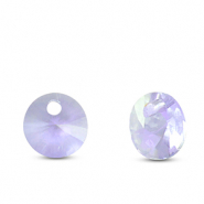 Anh&auml;nger Kristallglas Rund Light purple