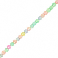 Muschel Perlen Rund Pastel multicolor