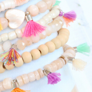 Schmucksets Mini Quasten