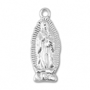 Metall Anh&auml;nger Betende Madonna Silver