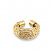 Ringe aus Stainless Steel - Rostfreiem Stahl Gold