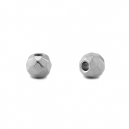 Stainless steel - Rostfrei Stahl Perlen 6mm Silver