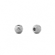 Stainless steel - Rostfrei Stahl Perlen 4mm Silver