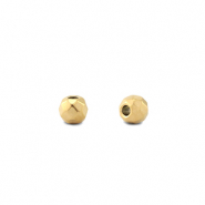 Stainless steel - Rostfrei Stahl Perlen 3mm Gold