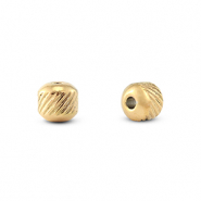 Stainless steel - Rostfrei Stahl Perlen 6mm Gold
