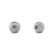 Stainless steel - Rostfrei Stahl Perlen 6mm Silver