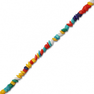 Glasperlen Rhomboid Multicolor