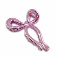Haarschmuck hair clamp Schleife Pink