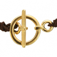 DQ Metall Kapitel Verschluss Gold (Nickelfrei)
