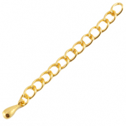 DQ Metall Verl&auml;ngerungskette Gold (Nickelfrei)