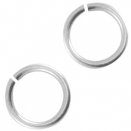 DQ Metall Bindering 6.5mm Antik silber (Nickelfrei)
