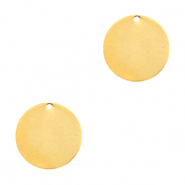 Designer Quality Metall f&uuml;r ImpressArt Anh&auml;nger 12mm Gold (Nickelfrei)