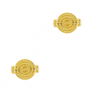 Metall Perlen DQ Muschel Gold (Nickelfrei)