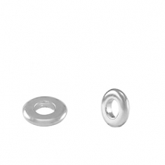 Metall Perlen DQ Spacer Ringe 6mm Antik silber (Nickelfrei)