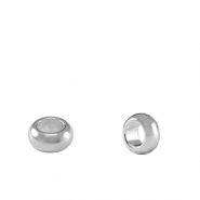 Metall Perlen DQ Spacer Ringe 5mm Antik silber (Nickelfrei)