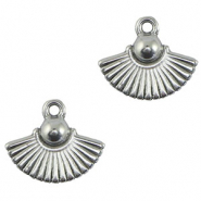 Metall Anh&auml;nger DQ L&uuml;fter Antik silber (Nickelfrei)