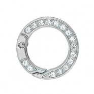 Farbiges Zubeh&ouml;r Schl&uuml;ssel Anh&auml;nger Ring Silver