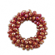 Top Facett Anh&auml;nger 32mm Port red AB