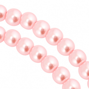 Glaswachsperlen 6mm Pink