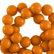 8 mm Acrylperlen shiny Copper brown