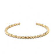 Armb&auml;nder aus Stainless Steel - Rostfreiem Stahl Bangle Gold