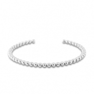 Armb&auml;nder aus Stainless Steel - Rostfreiem Stahl Bangle Silver