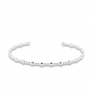 Armb&auml;nder aus Stainless Steel - Rostfreiem Stahl Bangle Silver