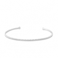 Armb&auml;nder aus Stainless Steel - Rostfreiem Stahl Bangle Silver