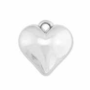 Statement-Anh&auml;nger Herz Silver