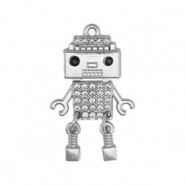 Statement-Anh&auml;nger Roboter Silver