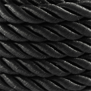 Trendy Kordel Twisted 10mm Black