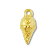 Stainless Steel - Rostfrei Stahl Anh&auml;nger Ice lolly Gold