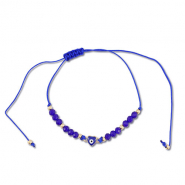 Trendy Armb&auml;nder Gemischte Perlen Dark blue-gold