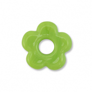 Glasperlen Blume Green