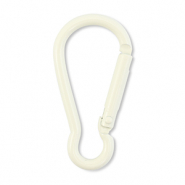 Farbiges Zubeh&ouml;r Schl&uuml;ssel Anh&auml;nger Off white