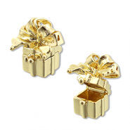 Medaillon Eco-brass&reg; (nachaltiges Messing) Geschenk Gold