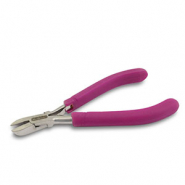 Beadalon Seitenschneider mit Feder Purple-silver
