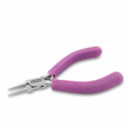 Beadalon Rundzange mit Feder Purple-silver